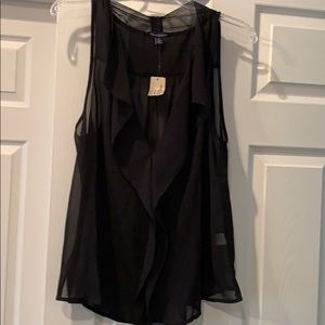 American Eagle Sheer Tank Blouse Top